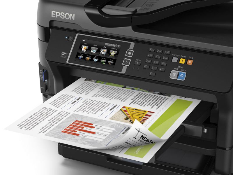 МФУ Epson L1455 A3+ Duplex Net USB RJ-45 черный  C11CF49403 C11CF49403 #11