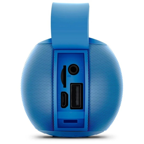Акустическая система Sven PS-75, синий,  2.0, мощность 2x3 Вт (RMS), Bluetooth, FM, USB, microSD, встроенный аккумулятор) SV-018085 SV-018085