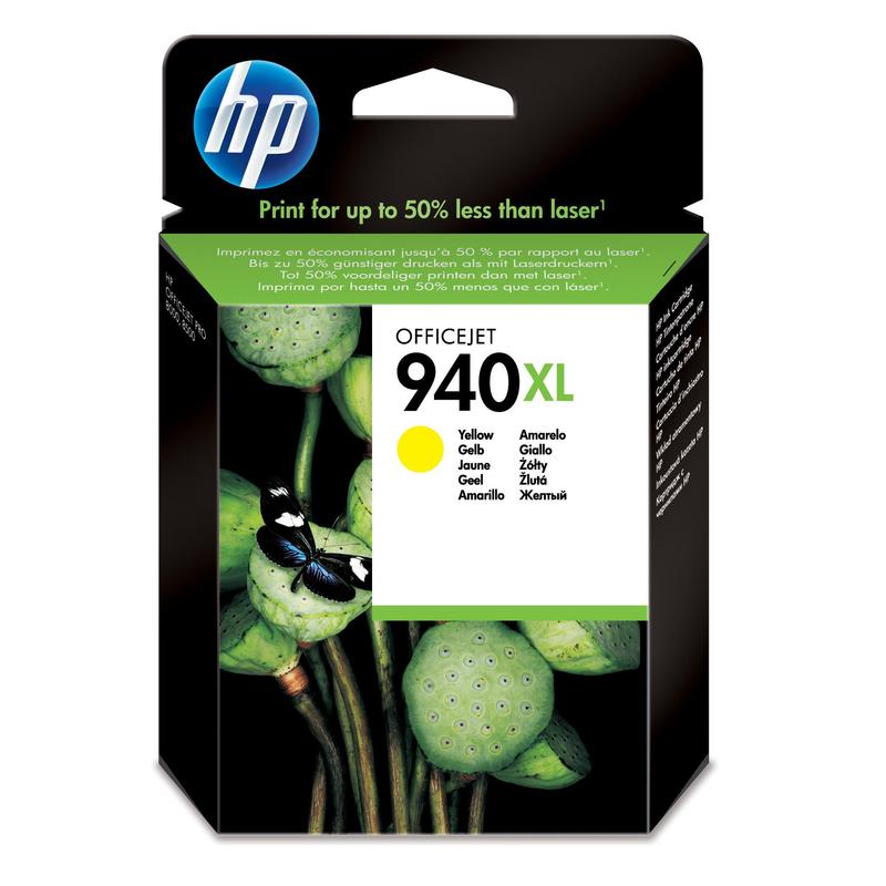 Картридж HP 940XL для Officejet Pro 8000/8500, желтый (C4909AE) C4909AE #3