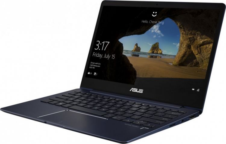 Ноутбук Asus UX331UAL-EG023T 13.3"(1920x1080 (матовый) IPS)/Intel Core i7 8550U(1.8Ghz)/16384Mb/512SSDGb/noDVD/Int:Intel HD Graphics 620/Cam/BT/WiFi/war 2y/0.99kg/Deep Dive Blue/W10 90NB0HT3-M03520 90NB0HT3-M03520