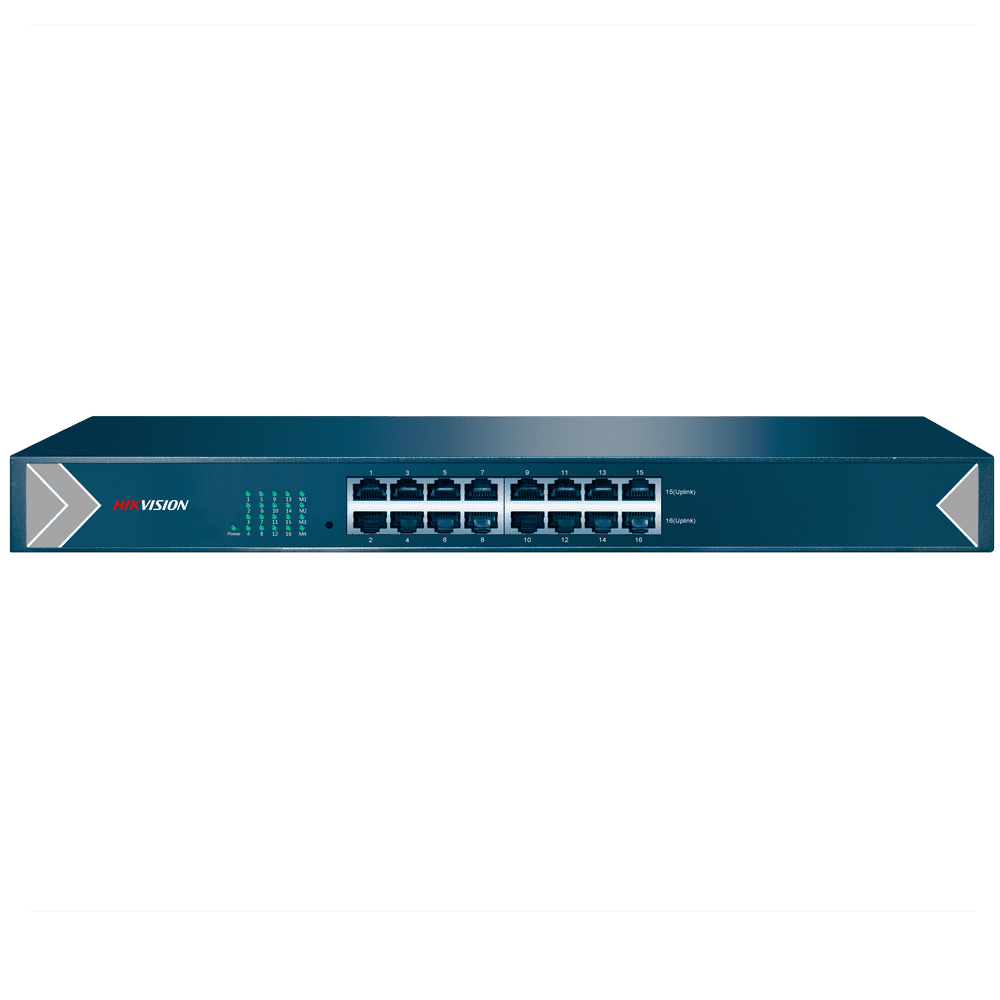 PoE коммутатор Hikvision DS-3E0516-E сетевой на 16 PoE-портов DS-3E0516-E DS-3E0516-E