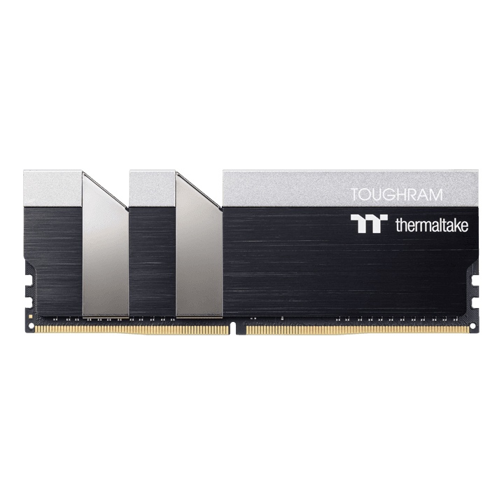 Модуль памяти Thermaltake 16GB DDR4 3600 DIMM TOUGHRAM Black Gaming Memory Non-ECC, CL18, 1.35V, Heat Shield, XMP 2.0, Kit (2x8GB), RTL RTL  (523158) R017D408GX2-3600C18A R017D408GX2-3600C18A