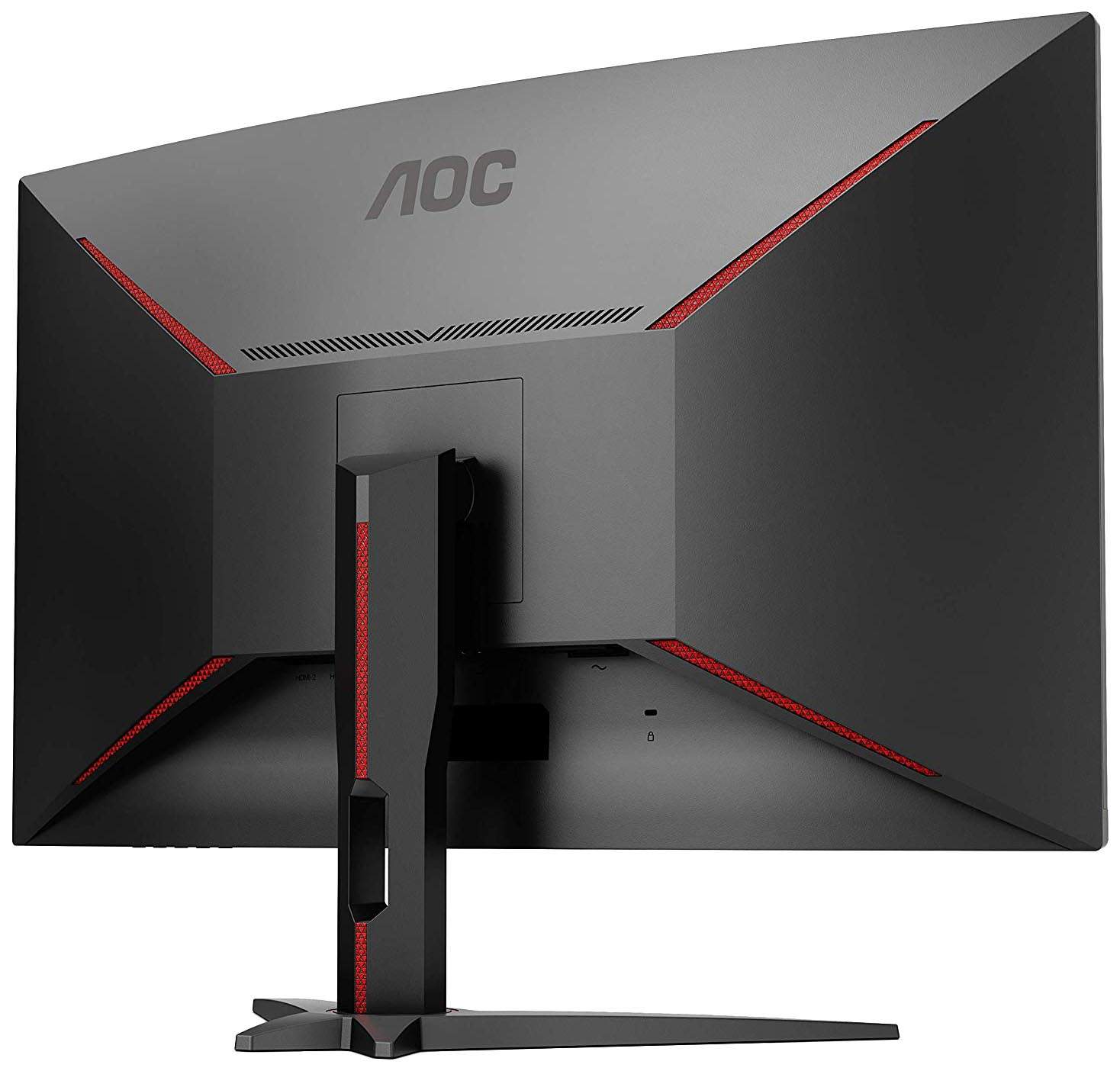 Монитор AOC 31.5'' [16:9] 1920х1080(FHD) VA, Curved, nonGLARE, 250cd/m2, H178°/V178°, 3000:1, 80M:1, 16.7M, 1ms, VGA, 2xHDMI, DP, Tilt, 3Y, Black C32G1 C32G1