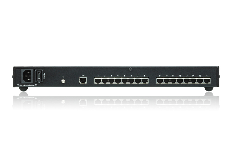 Устройство удалённого управления ATEN RS232, 16 портов RJ45, TCP/IP, без шнуров SN9116-AX-G SN9116-AX-G