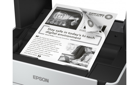 МФУ Epson M2170 струйное, А4, ч/б, 1200x2400 dpi, СНПЧ, 39 стр/мин, USB/LAN/WiFi C11CH43404 C11CH43404