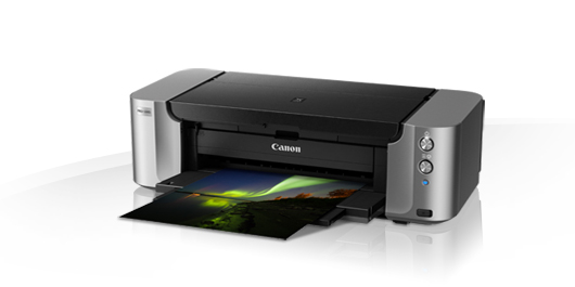 Принтер струйный Canon Pixma PRO-100S A3+ WiFi USB RJ-45 серый/черный 9984B009 9984B009
