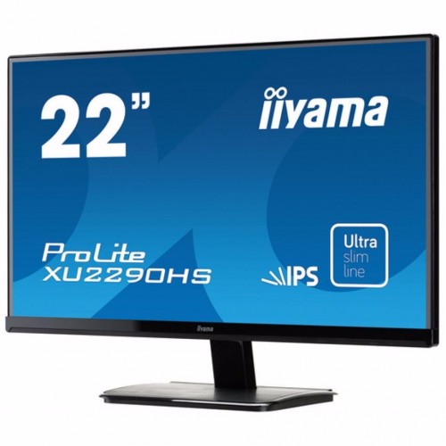 Монитор IIyama 21,5" ProLite AH-IPS, широкоформатный, LED, 1920x1080, 5 мс, 5000000:1  XU2290HS-B1  XU2290HS-B1