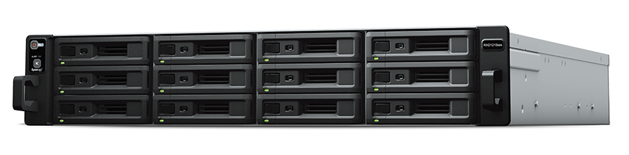Модуль расширения Synology (Rack 2U) for RS18016xs+ up to 12hot plug HDDs SATA, SAS, SSD(3,5' or 2,5')/2xPS incl SAS Cbl RX1216SAS RX1216SAS