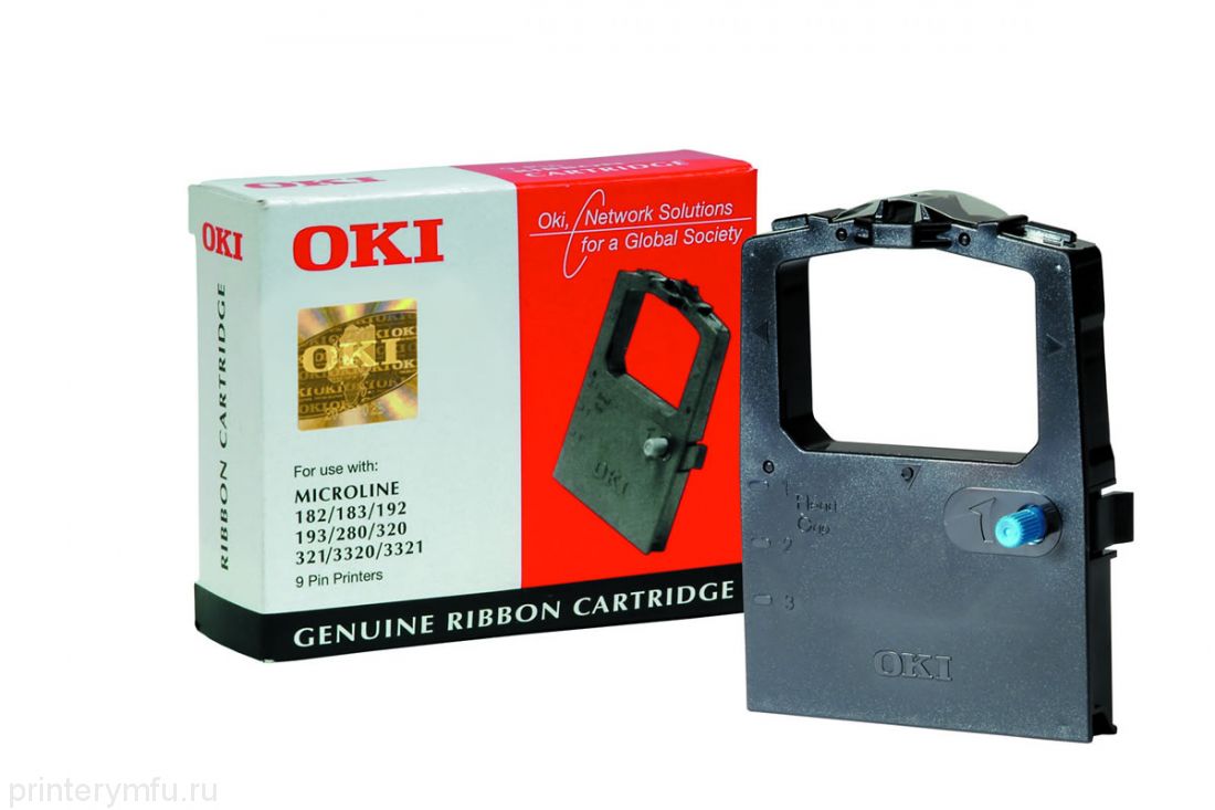 Картридж OKI 01108002 с красящей лентой для Microline 280/320/321/3320/3321/3310/3311 01108002