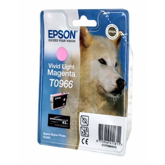 Картридж светло-пурпурный T0966 для Epson Stylus Photo R2880 (835 стр.) (C13T09664010) C13T09664010
