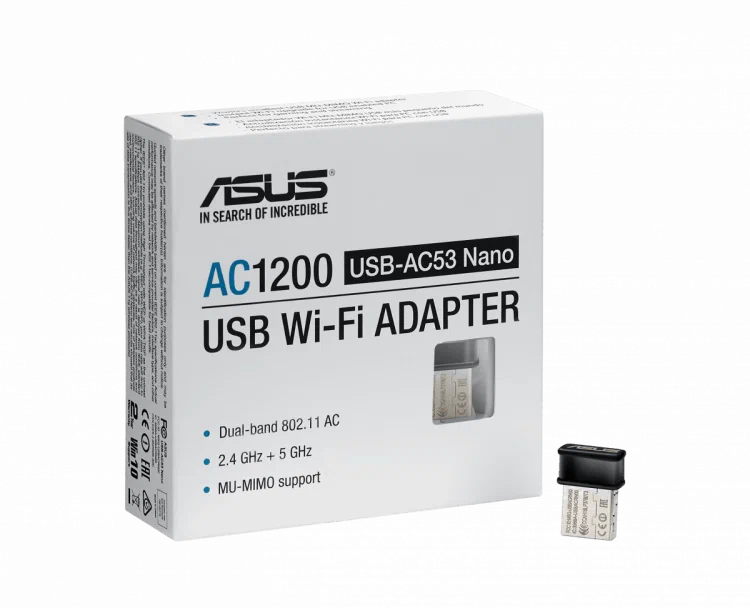 Адаптер Asus USB-AC53 NANO/EU/13/GB_EU/// 90IG03P0-BM0R10 90IG03P0-BM0R10 #7