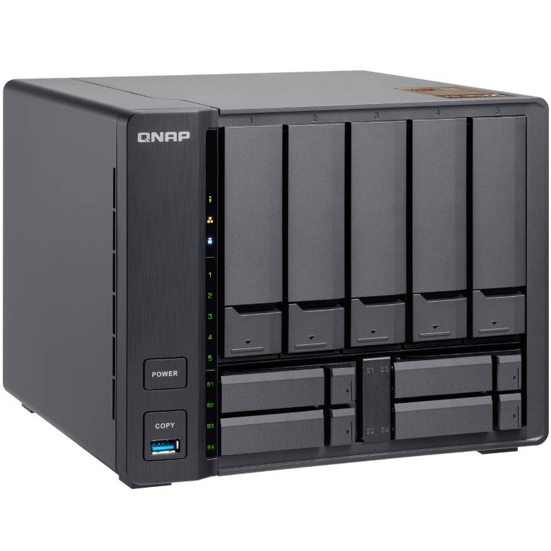 Сетевой RAID-накопитель QNAP настольное исполнение 9BAY NO HDD TVS-951X-2G TVS-951X-2G