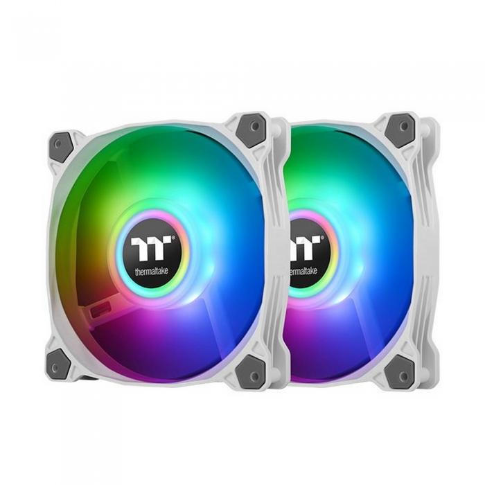 Вентилятор Thermaltake Pure Duo 14 ARGB Sync Radiator Fan 2 Pack CL-F098-PL14SW-A CL-F098-PL14SW-A