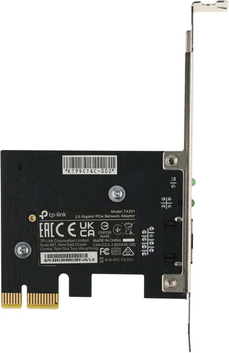 Сетевой адаптер TP-Link PCIe 2,5 Гбит/с  TX201 TX201 #4