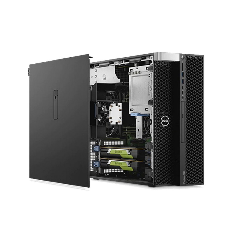 Компьютер Dell Precision T5820 MT Core i9 10920X (3.5)/32Gb/2Tb 7.2k/SSD256Gb/RTX4000 8Gb/DVDRW/Windows 10 Professional/GbitEth/950W/клавиатура/мышь/черный 5820-8086 5820-8086