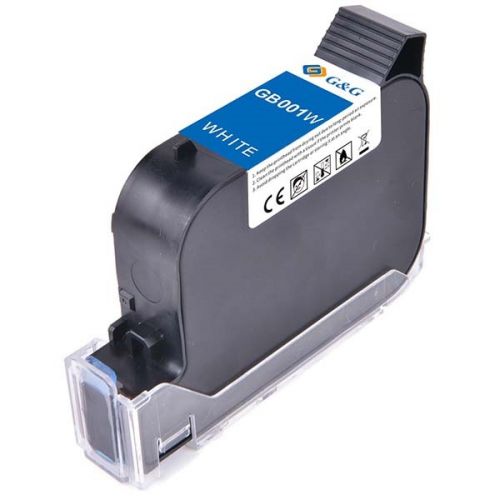 Картридж G&G струйный сольвентный белый для принтеров GG-HH1001B, 42 ml GB-001W GB-001W