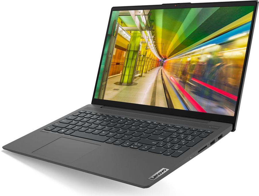 Ноутбук Lenovo IdeaPad 5 15ALC05 15,6 FHD (1920x1080)IPS AG, Ryzen 7 5700U, 16GB DDR4 3200, 512GB SSD M.2, Radeon Graphics, WiFi, BT, TPM2, HD Cam, 57Wh, 65W Round Tip, NoOS, 1Y, Graphite Grey, 1.66kg 82LN00P8RE 82LN00P8RE