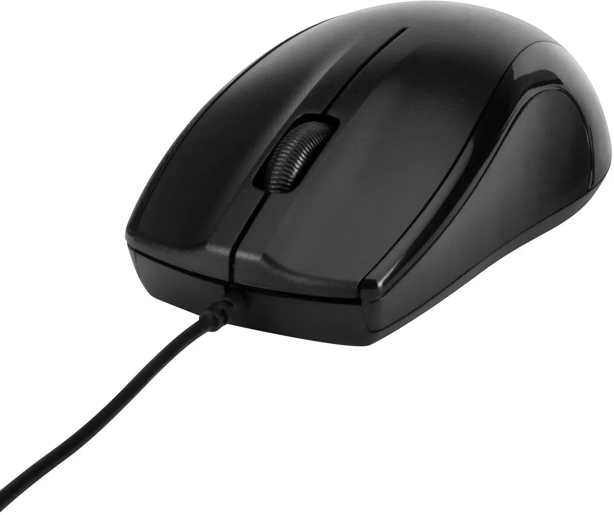 Мышь Oklick  185V2 черный оптическая (1200dpi) USB для ноутбука (3but) 1185962 1185962 #6