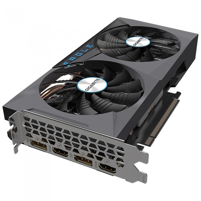 Видеокарта Gigabyte  RTX3060 EAGLE OC 12GB RTX3060 12GB GDDR6 192bit 2xHDMI 2xDP GV-N3060EAGLE OC-12GD 2.0 GV-N3060EAGLE OC-12GD 2.0