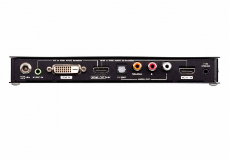 Конвертер ATEN HDMI/DVI+AUDIO=>HDMI+AUDIO, HDMI+DVI-D+RCA>HDMI+TOSLINK(Optical)+RCA(Coaxial)+2xRCA(Stereo), ~, DC 5,3V, (макс,разр,HDMI 3840x2160 30Hz 4:4:4 3 м/DVI 1920x1200 60Hz 1,8м) VC881-AT-G VC881-AT-G