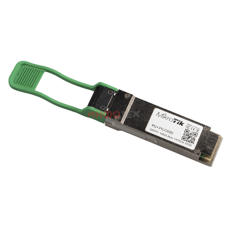 Модуль Mikrotik QSFP28 optical SM 2km 100G XQ+31LC02D XQ+31LC02D
