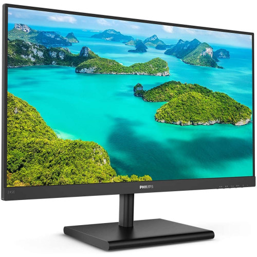 Монитор Philips 23,8'' 2560x1440 75Гц IPS W-LED 16:9 4ms(GtG) VGA HDMI DP 50M:1 1000:1 178/178 250cd Tilt AMD Adaptive-Sync Black 245E1S 245E1S