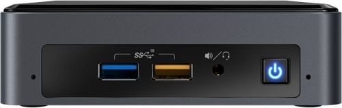Неттоп Intel BOXNUC8i5BEKPA2 Nettop NUC, Core i5 8259U, 3.8GHz, 8 Gb DDR4-2400 SODIMM pre-installed (up to 32Gb max), VGA Iris Plus Graphics 655 (USB-C(DP1.2)+HDMI 2.0), 4xUSB3.1, 1x256Gb m.2 SSD, GBL, WiFi+BT, microSDXC, Black,VESA, powercord EU, IR BOXNUC8i5BEKPA2