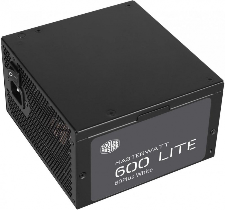 Блок питания Cooler Master MasterWatt Lite 600W 230V EU R MPX-6001-ACABW MPX-6001-ACABW-EU MPX-6001-ACABW-EU