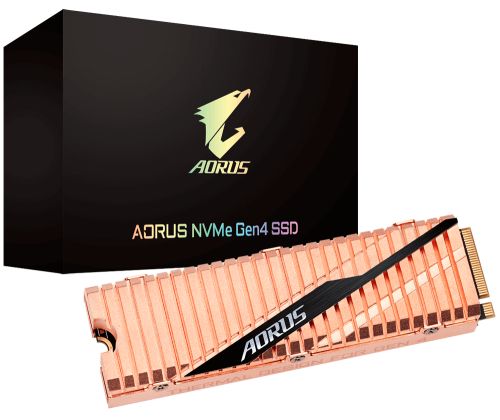 Твердотельный накопитель Gigabyte M.2 2280 2TB AORUS Client SSD PCIe Gen4x4 with NVMe, 5000/4400, IOPS 750/700K, MTBF 1.8M, 3D TLC, 20 GP-ASM2NE6200TTTD GP-ASM2NE6200TTTD