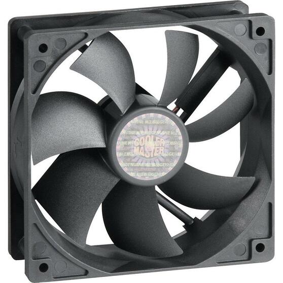 Вентилятор Cooler Master 120х120 мм, 3 пин, тихий 19.8 dBA R4-S2S-12AK-GP R4-S2S-12AK-GP