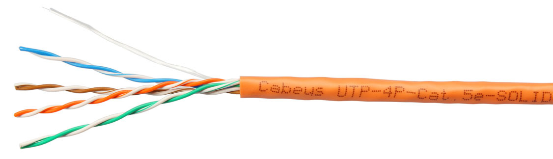 Кабель витая пара Cabeus UTP-4P-Cat.5e-SOLID-LSZH-LIGHT UTP (U/UTP), категория 5e, 4 пары 0,47мм (24 AWG), одножильный, LSZH, нг(А)-HF, (305 м) UTP-4P-CAT.5E-SOLID-LSZH-LIGHT UTP-4P-CAT.5E-SOLID-LSZH-LIGHT