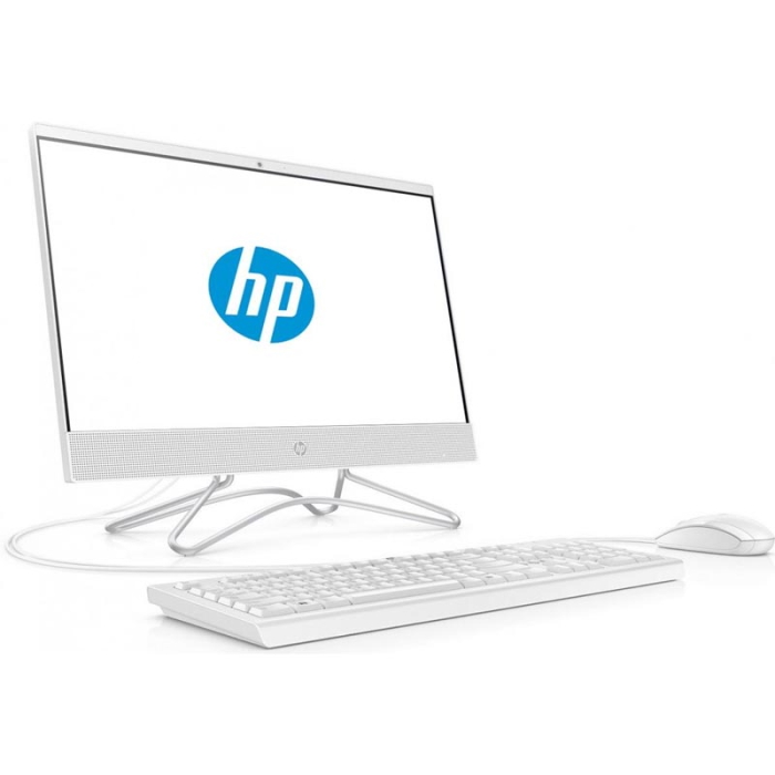 Моноблок HP 200 G4 i3-10110U 21.5in-AiO / 8GB / 256GB M.2 PCIe NVMe / W10p64 / DVD-WR / 1yw / kdb / mouseWhiteUSB / Realtek RTL8821CE AC 1x1 BT 4.2 WW / RTF Card / Sea and Rail / Snow White with  5MP WebCam 9UG57EA 9UG57EA