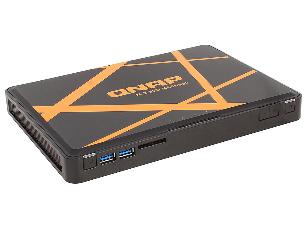 Сетевой RAID-накопитель QNAP 480 Гбайт , HDMI-порт. Четырехъядерный Intel Celeron N3150 1,6 ГГц, 8 Гбайт. TBS-453A-8G-480GB TBS-453A-8G-480GB