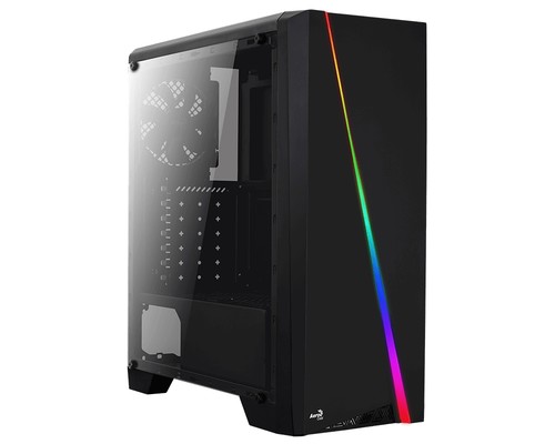 Корпус Aerocool mATX, без БП, RGB-подсветка, окно, 1x USB 3.0 + 1x USB 2.0 Cylon Mini Cylon Mini
