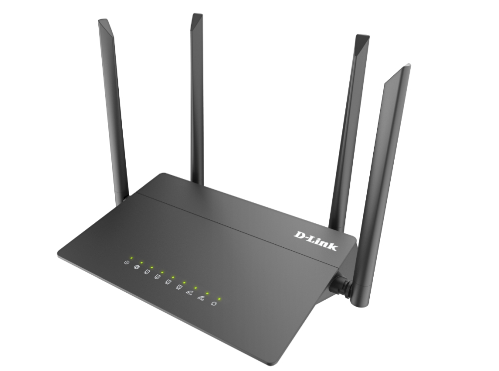 Маршрутизатор D-Link Wireless AC1200 Dual-Band Router with 1 10/100Base-TX WAN port and 4 10/100Base-TX LAN ports DIR-822/RU/R1B DIR-822/RU/R1B