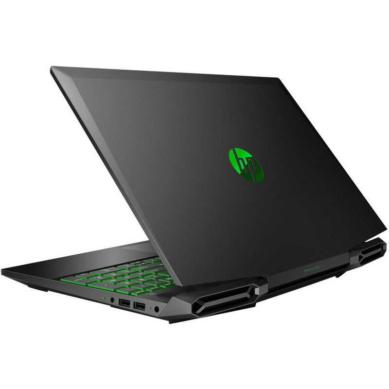 Ноутбук HP Pavilion Gaming 15-ec1060ur 15.6"(1920x1080 IPS 144Hz)/AMD Ryzen 7 4800H(2.9Ghz)/16384Mb/512PCISSDGb/noDVD/Ext:GeForce GTX 1650(4096Mb)/Cam/WiFi/52WHr/war 1y/ShadowBlack w/ Acid green pattern /FreeDOS 22N67EA 22N67EA