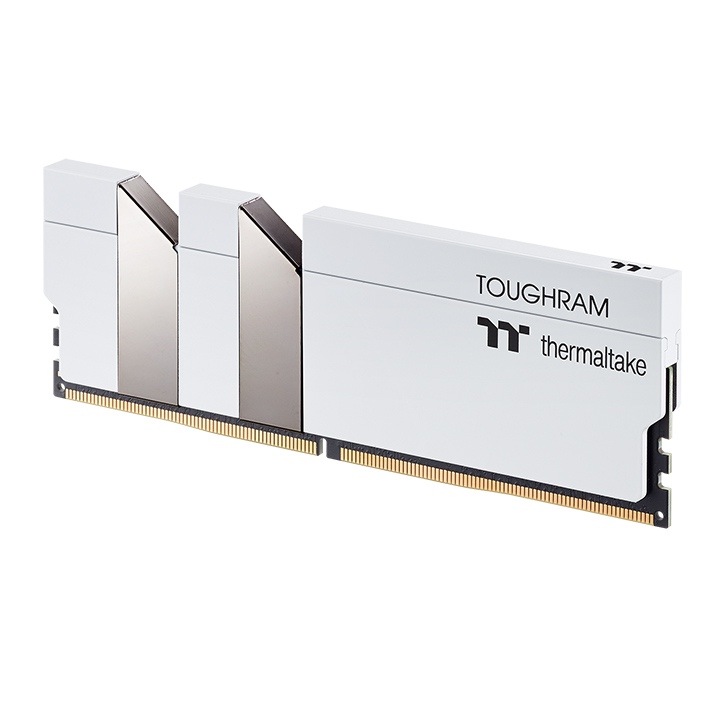 Модуль памяти Thermaltake 16GB DDR4 3600 DIMM TOUGHRAM White Gaming Memory Non-ECC, CL18, 1.35V, Heat Shield, XMP 2.0, Kit (2x8GB), RTL (525077) R020D408GX2-3600C18A R020D408GX2-3600C18A