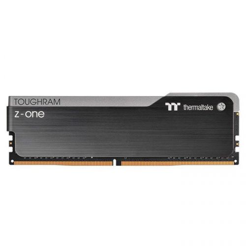Модуль памяти Thermaltake 16GB DDR4 3600 DIMM TOUGHRAM Z-ONE Black Gaming Memory Non-ECC, CL18, 1.35V, Heat Shield, XMP 2.0, Kit (2x8GB), RTL (525695) R010D408GX2-3600C18A R010D408GX2-3600C18A