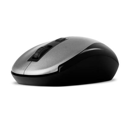 Мышь Sven беспроводная   RX-255W серая (2,4 GHz, 3+1кл. 800-1600DPI, цвет. картон) SV-017736 SV-017736