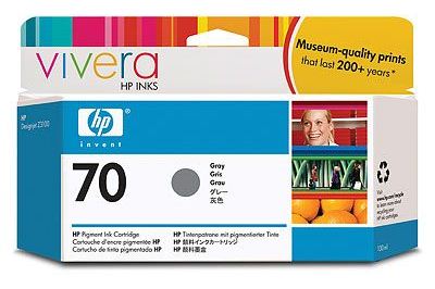 Картридж HP 70 Grey для Designjet Z3100/Z3200 Photo Printers 130-ml C9450A C9450A