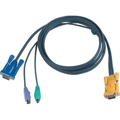 Кабель ATEN SP15M -- HD15M/MINIDIN6M; 10M 2L-5210P 2L-5210P