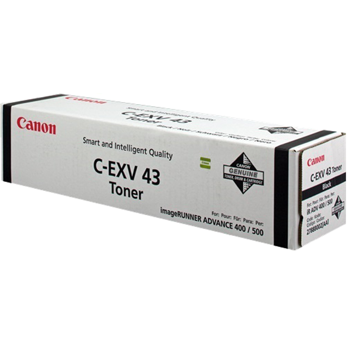 Тонер-картридж Canon C-EXV 43 BK для iR ADV 400i/500i (15200 стр.) 2788B002 2788B002