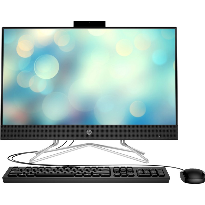 Моноблок HP 24-df0016ur NT 23.8" FHD(1920x1080) AMD Athlon 3050U, 4GB DDR4 2400 (1x4GB), SSD 256Gb, AMD Integrated Graphics, noDVD, kbd&mouse wired, HD Webcam, JetBlack, FreeDos, 1Y Wty 14P87EA 14P87EA