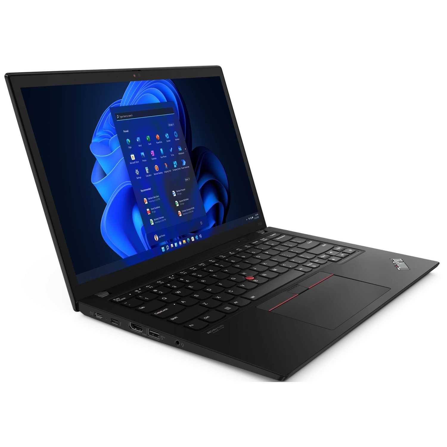 Ноутбук Lenovo X13 G3 13.3" WUXGA (1920x1200) TOUCHSCREEN i7-1280P 1TB SSD 32GB W11_Pro BLACK 1Y (OS:ENG; Keyb:ENG, Powercord:US) 21BN0011US 21BN0011US #6