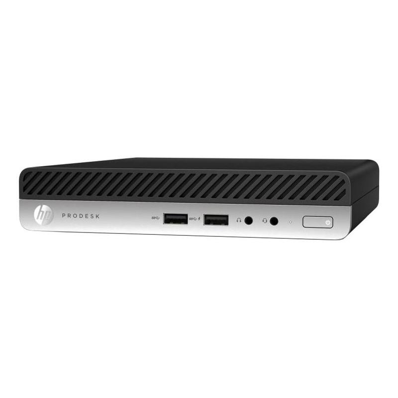 Компьютер HP ProDesk 405 G4 Mini R3 Pro 2200GE,8GB,256GB M.2,USB kbd/mouse,Stand,VGA Port,Win10Pro(64-bit),1-1-1 Wty 6QR97EA 6QR97EA