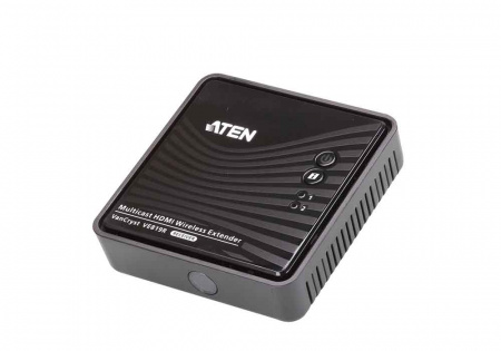 Удлинитель ATEN HDMI,  10 метр,, 802,11 5GHz, 1xHDMI вход, F, без шнуров, DC 5V, (max data rate 6,75 гбит/с;max pixel clock 225 МГц;беспроводной/Wi-Fi/WHDI;макс 1080p 60Hz;HDCP;возм, подключ,до 4-х передатчиков к 1 приемнику) VE819-ATA-G VE819-ATA-G