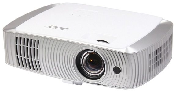 Проектор Acer H7550ST DLP projector, Short Throw, 1920*1080, DLP 3D, 16 000:1, 3000 ANSI Lumens, 3.4kg, HDMIMHL MR.JKY11.00L MR.JKY11.00L