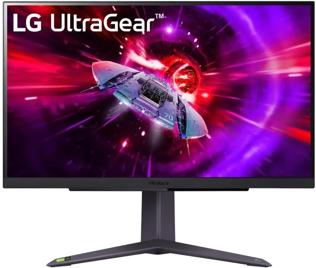 Монитор LG UltraGear LCD 27" IPS monitor, 2560x1440, 300cd/m2, 16:9, 1ms (GtG at Faster), HDMIx2, DP, Audio out, 165Hz, 178/178, внешний БП, FreeSync Premium, HDR 10, HAS, VESA (100x100 мм) 27GR75Q-B 27GR75Q-B