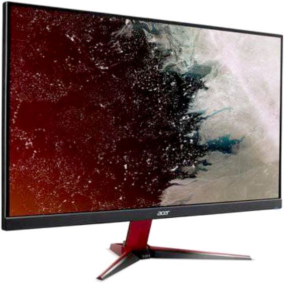 Монитор Acer 27" VG271Pbmiipx Nitro (16:9)/IPS(LED)/ZF/DisplayHDR 400/1920x1080/144Hz/1 (VRB)ms/400 (400 Peak)nits/1000:1/2xHDMI(2.0)+DP(1.2a)/2Wx2/DP/HDMI FreeSync/Black with red stripes on footstand UM.HV1EE.P04 UM.HV1EE.P04