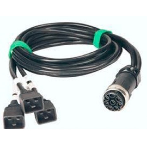 Кабель силовой Lenovo 4.3m, EMEA/AP, IEC 309 32A (3P+N+Gnd) to 3X IEC 320 C19 Line Cord 00D7193 00D7193